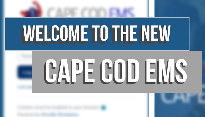 Banner of the new Cape Cod EMS site